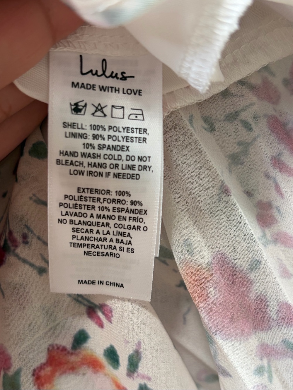 Lulus‎ Cascading Crush NWT size S Ivory Floral Print Tiered Bustier Midi Dress - Picture 8 of 11